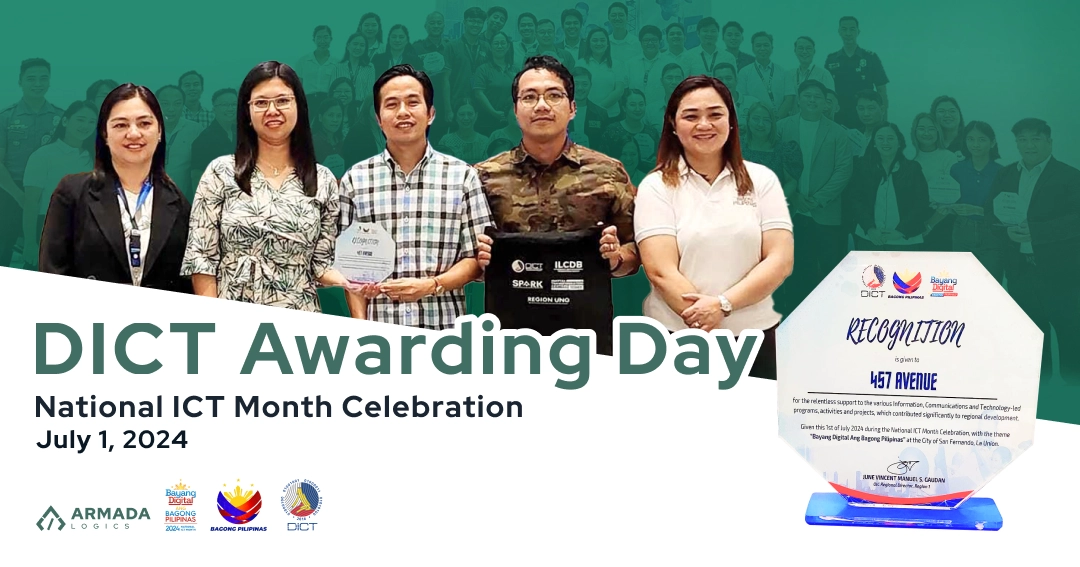 Read Armada Logics Receives Recognition from DICT